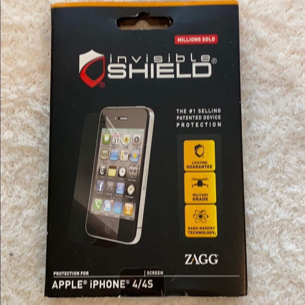 Apple iPhone 4/4S Invisible Shield NEW